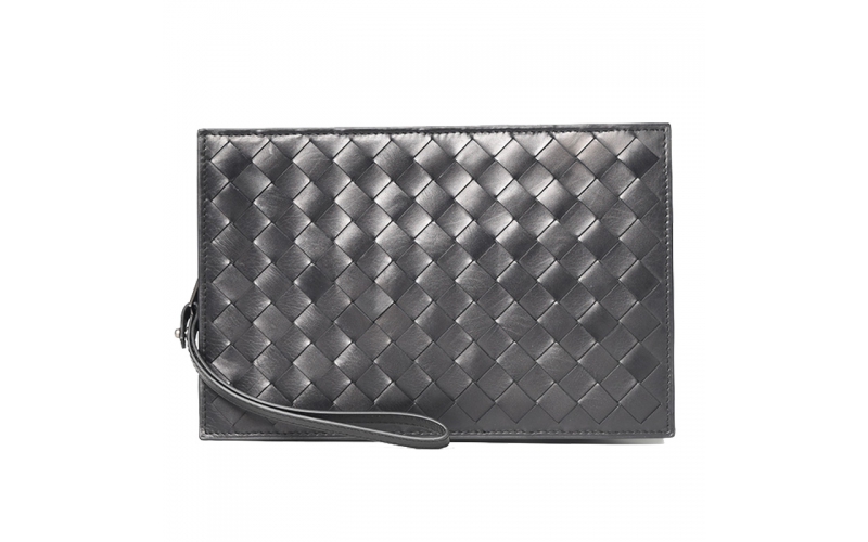 Large Clutch Bag Envelope Document Cases Genuine leather Woven Mens Clutch 2020 Newest Fashion Business Bag Luxury Designer