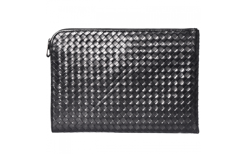 Men Clutches Envelope Baby Calf 100% Cowhide Leather Men