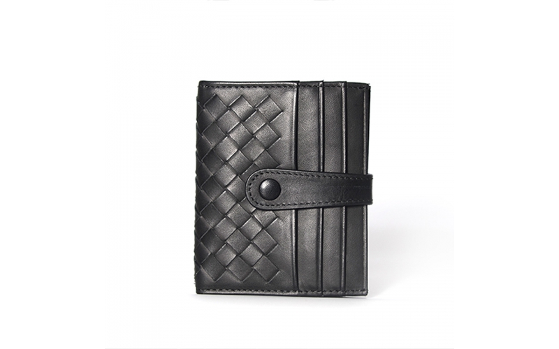 Card Holers Men Credit Women Business ID Card Holder Minimalist Wallets purses Genuine leather Calf Skin luxury Quality woven