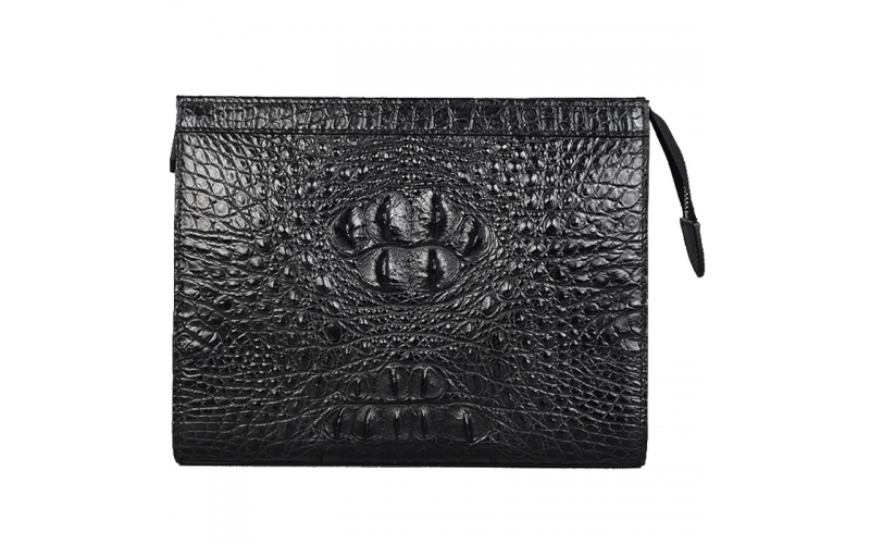 Men Handbag Clutch Male Designer Luxury Brand Clutchs Ipad Pouch Men's Leather Alligator Genuine Crocodile Fashion Business Big