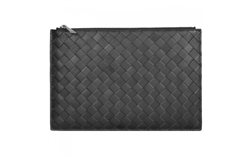 Men's Designer Bag Clutch Male Fashion Design Luxuri Brand Clutchs Designer Handbag Super Thin Envelope Business Woven Leather