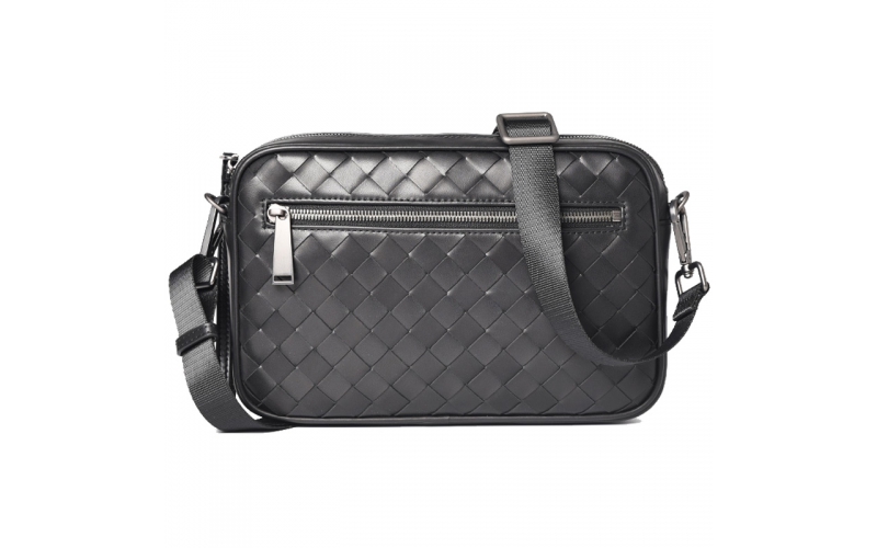 Men's Bag Clutch Bags Shoulder Male Cross Body Messenger Woven Small size Bag Luxury Designer Leather 2020 New Fashion Brand