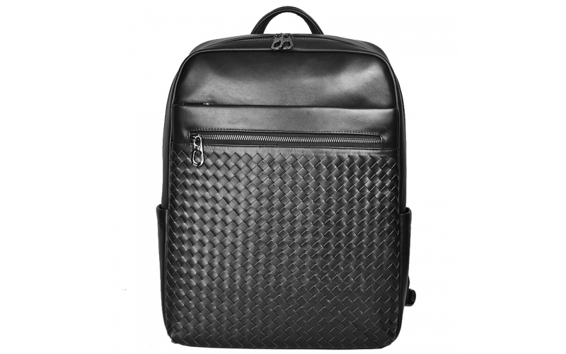 Commuting Poor Backpack Men's Backpack Computer Package Large Capacity Business Leisure Travel Template Woven Bags Fashion Cowcope