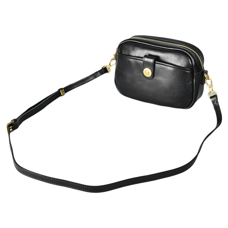 Cross -body bag female small square bag retro small shoulder bag 2024 Superfire small bag oblique leather women's bag simple cas