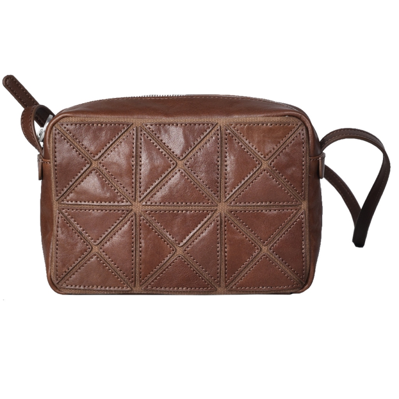 Linding small square bag female messenger bag genuine leather light luxury small high -level high -level small backpack stereo new models